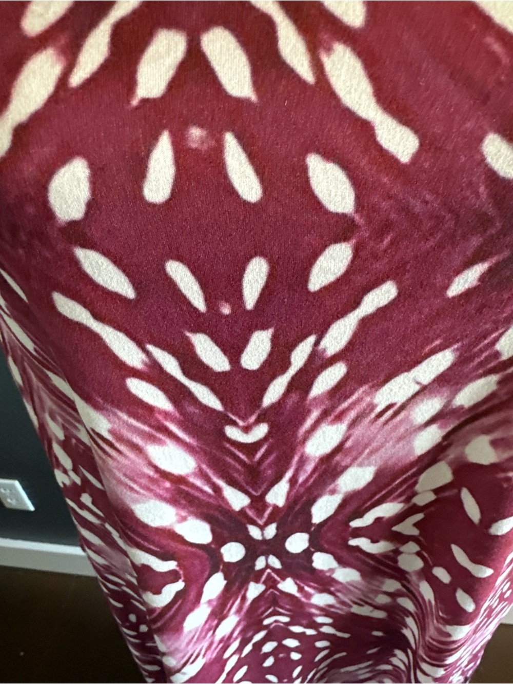 Tie-Dye Print Maxi Dress | Adjustable Straps | Pockets | Size M - Picture 7 of 7